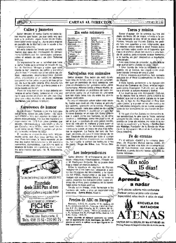 ABC MADRID 30-05-1986 página 18