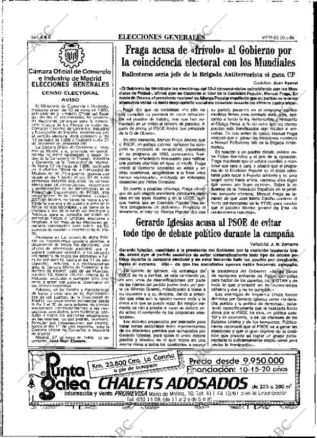 ABC MADRID 30-05-1986 página 24