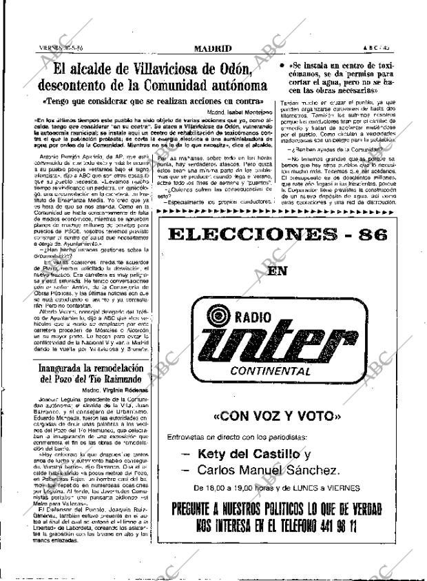 ABC MADRID 30-05-1986 página 45