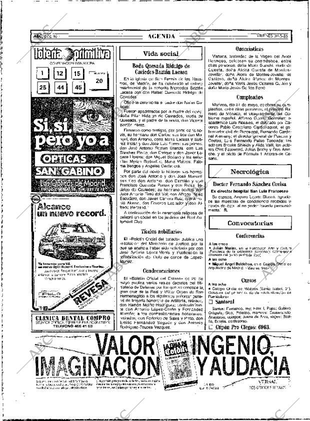 ABC MADRID 30-05-1986 página 46