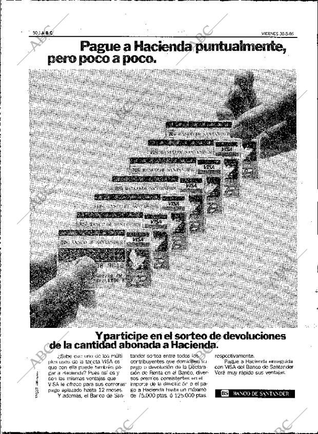 ABC MADRID 30-05-1986 página 50