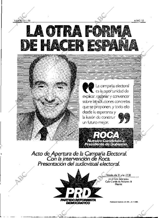ABC MADRID 30-05-1986 página 53