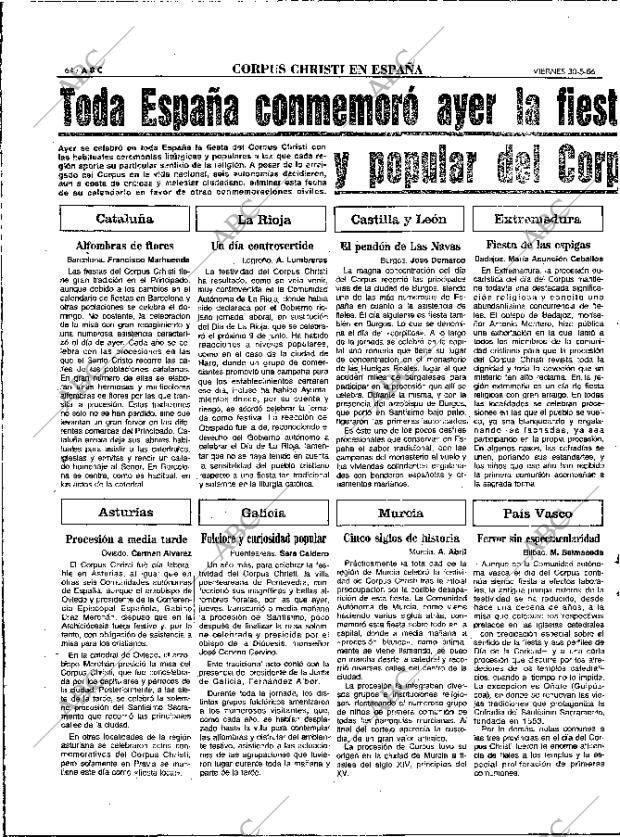 ABC MADRID 30-05-1986 página 64