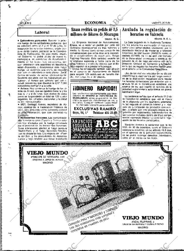 ABC MADRID 30-05-1986 página 68