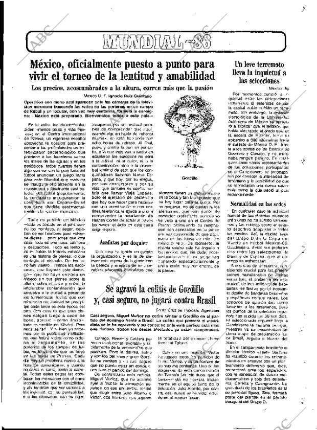ABC MADRID 30-05-1986 página 85