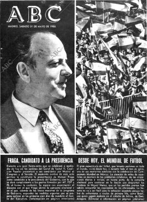 ABC MADRID 31-05-1986 página 1