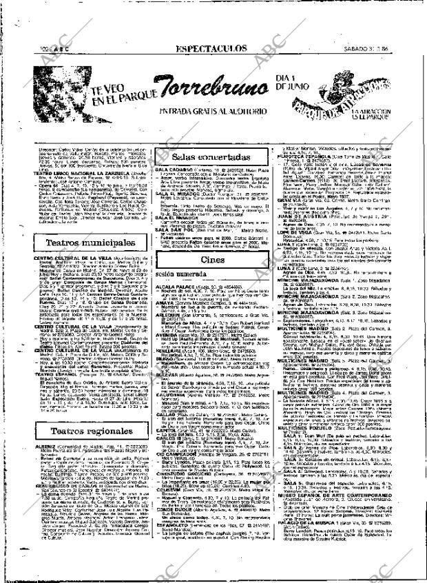 ABC MADRID 31-05-1986 página 102