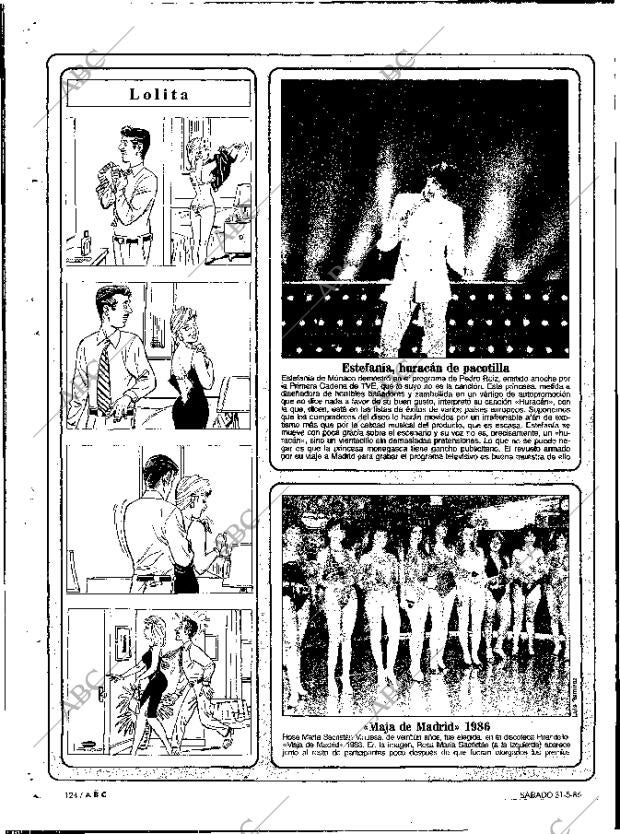 ABC MADRID 31-05-1986 página 124