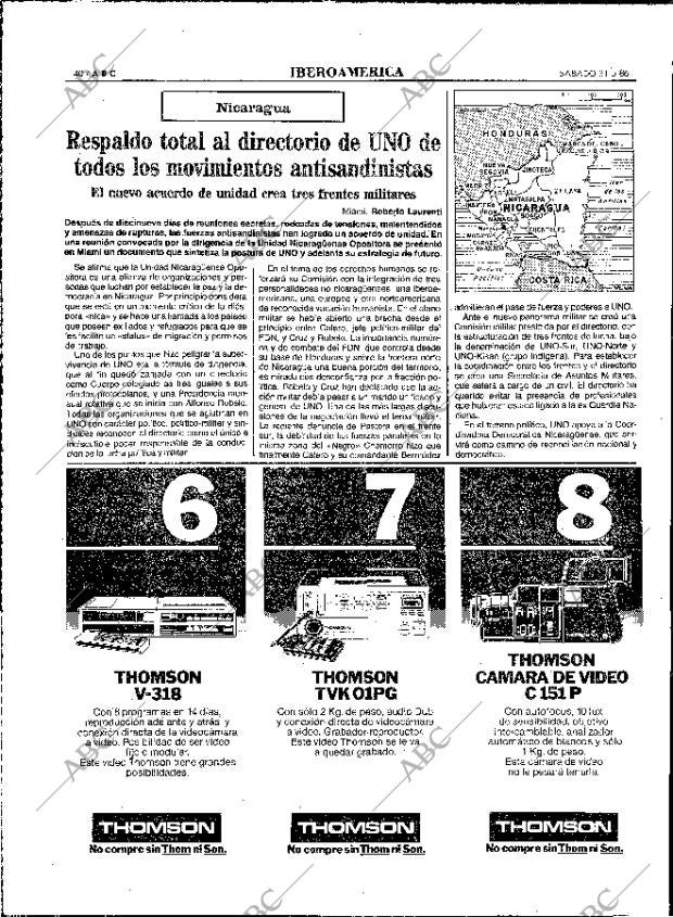 ABC MADRID 31-05-1986 página 40