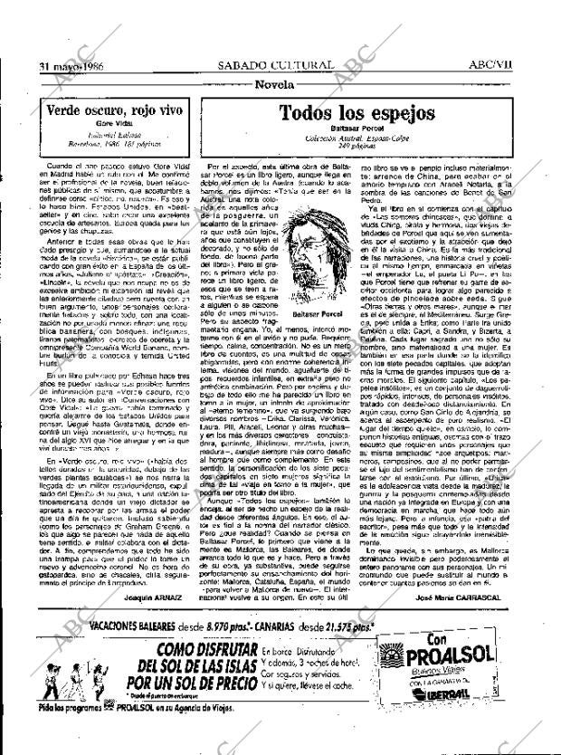 ABC MADRID 31-05-1986 página 63