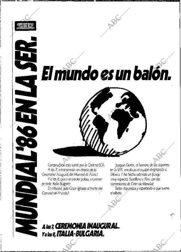 ABC MADRID 31-05-1986 página 8