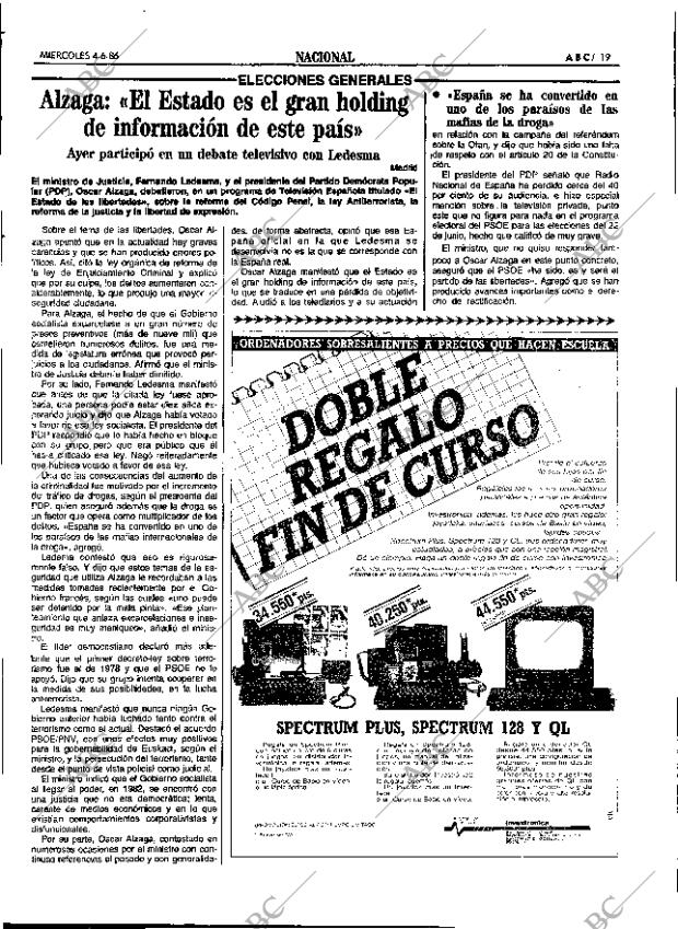ABC SEVILLA 04-06-1986 página 19