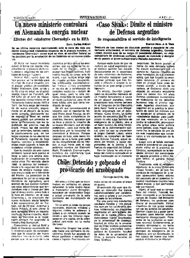 ABC SEVILLA 04-06-1986 página 21