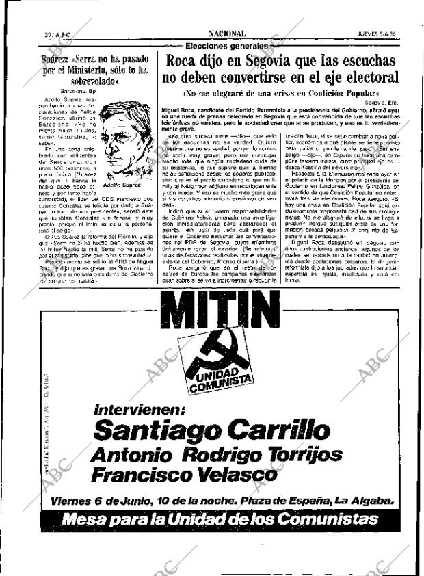 ABC SEVILLA 05-06-1986 página 20