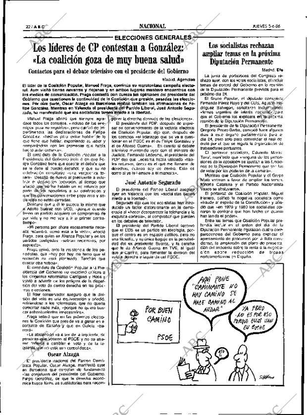 ABC SEVILLA 05-06-1986 página 22