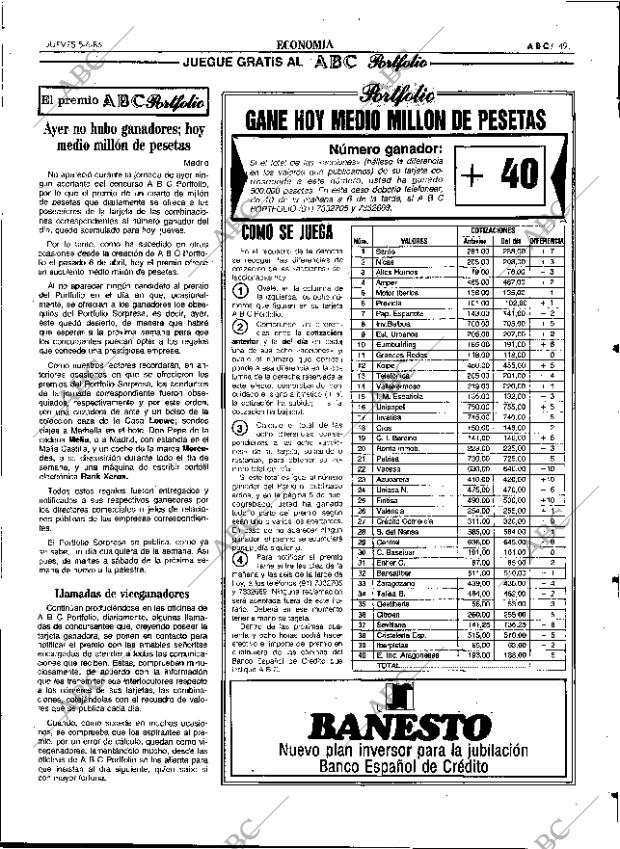 ABC SEVILLA 05-06-1986 página 49