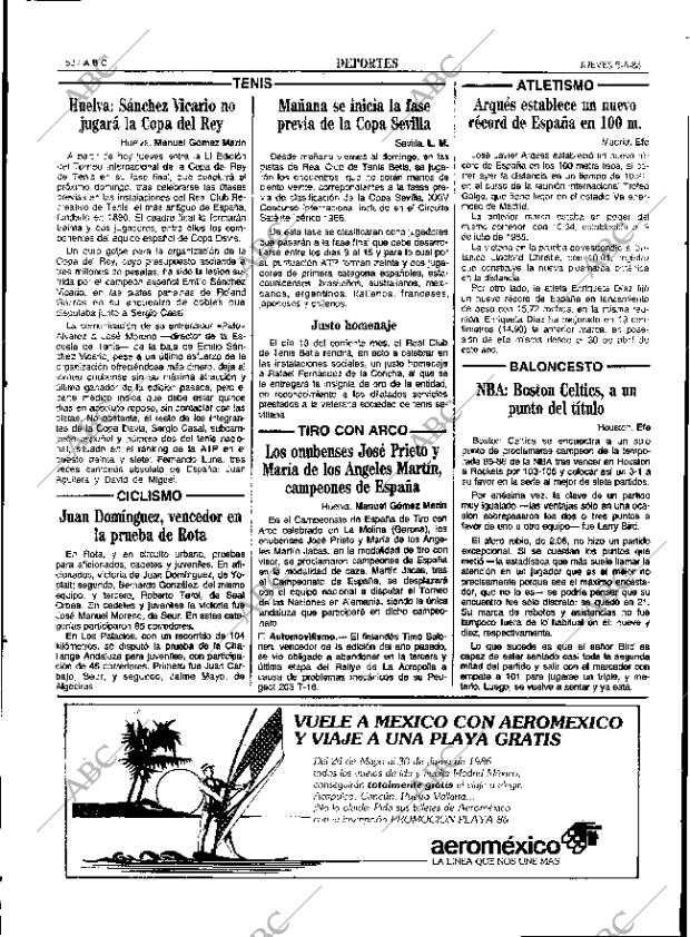 ABC SEVILLA 05-06-1986 página 62