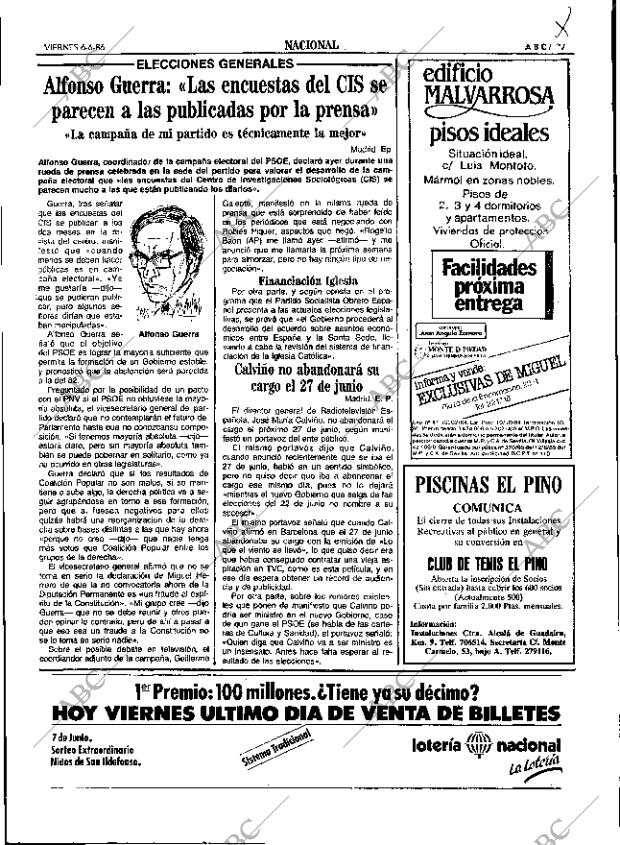 ABC SEVILLA 06-06-1986 página 27