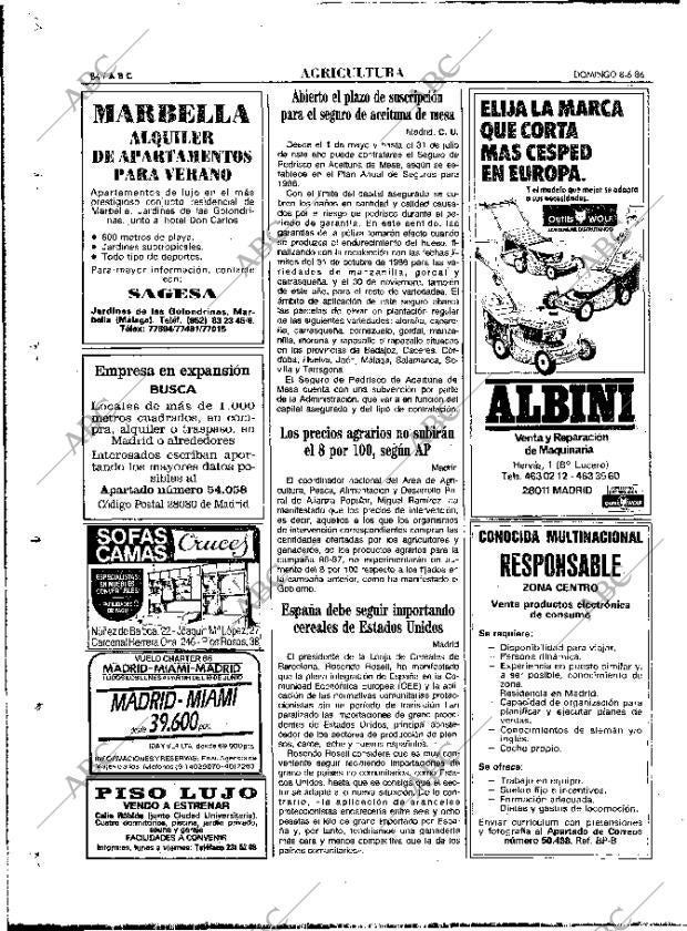 ABC MADRID 08-06-1986 página 84