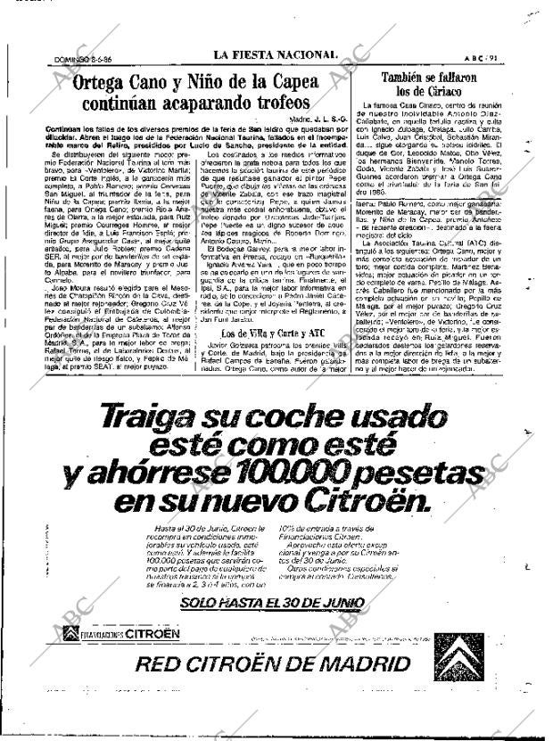 ABC MADRID 08-06-1986 página 91