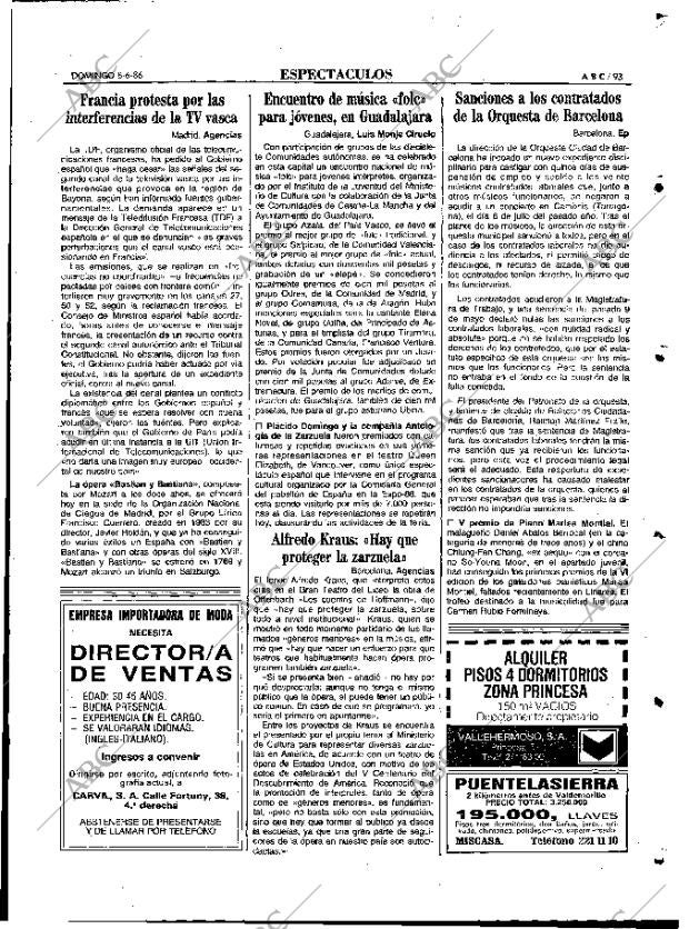 ABC MADRID 08-06-1986 página 93