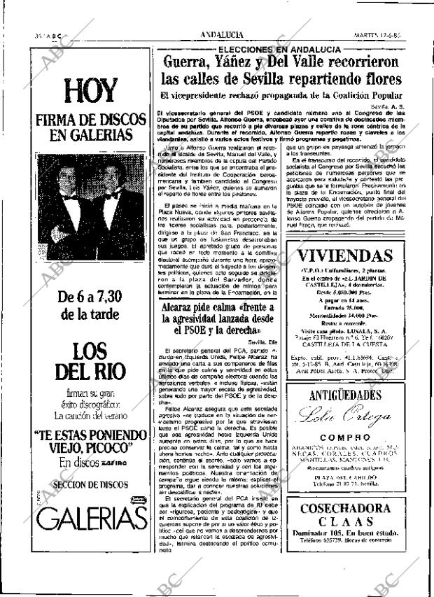 ABC SEVILLA 17-06-1986 página 36