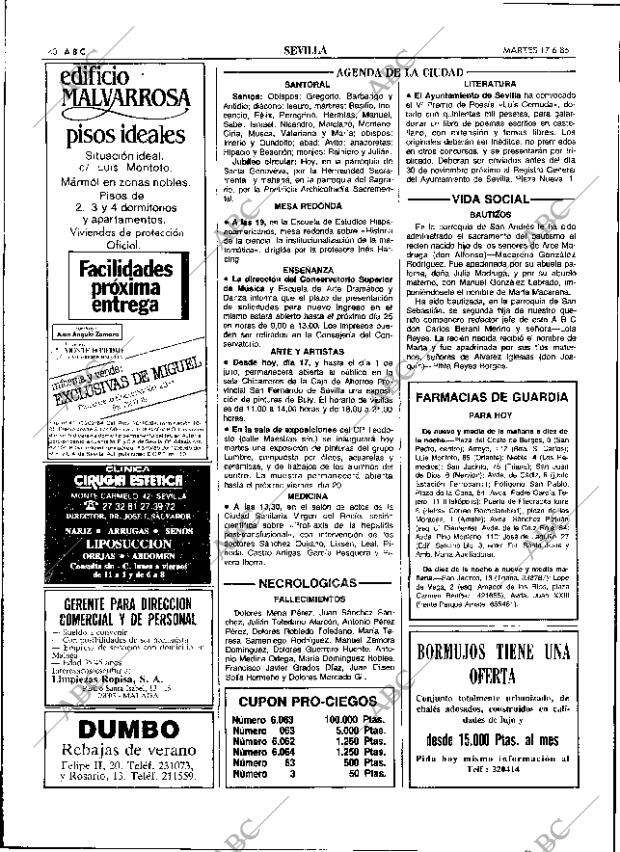 ABC SEVILLA 17-06-1986 página 40