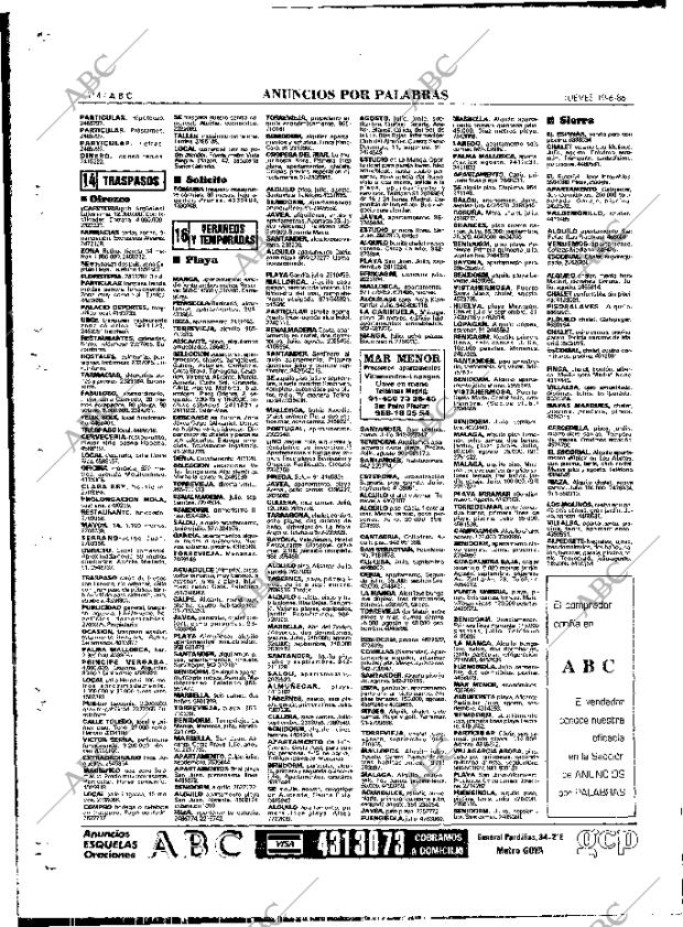 ABC MADRID 19-06-1986 página 114