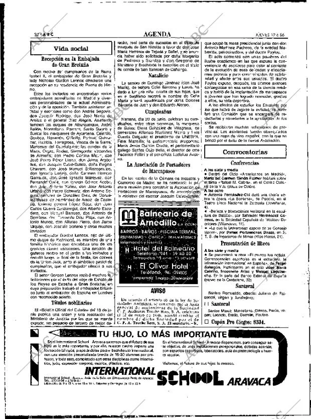 ABC MADRID 19-06-1986 página 52