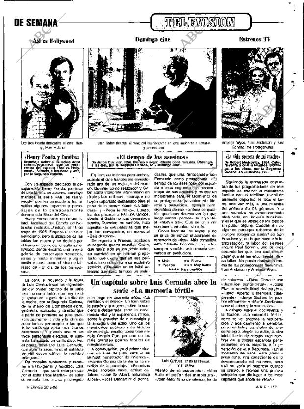 ABC MADRID 20-06-1986 página 117