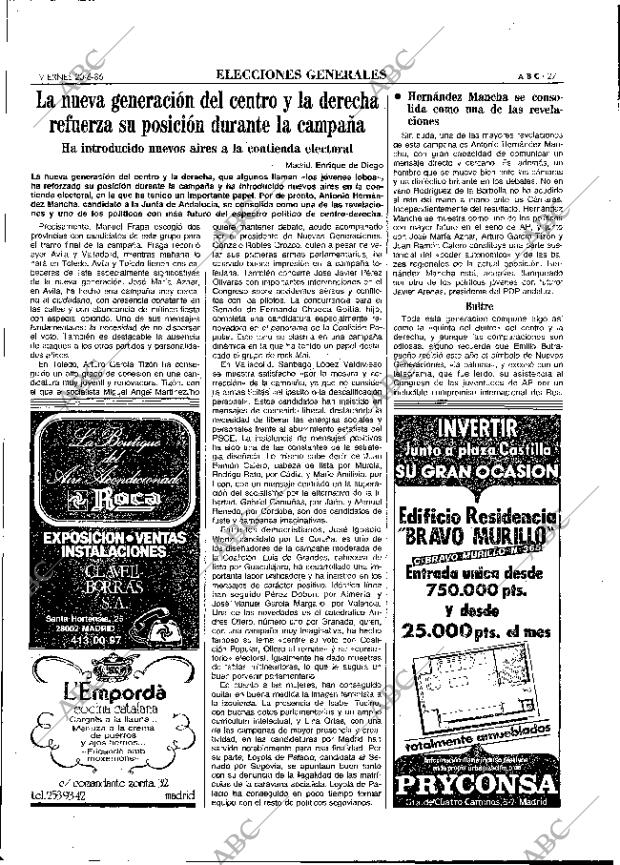 ABC MADRID 20-06-1986 página 27