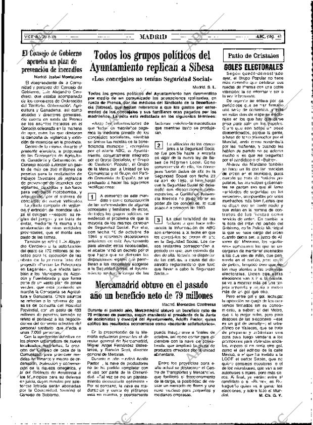 ABC MADRID 20-06-1986 página 41