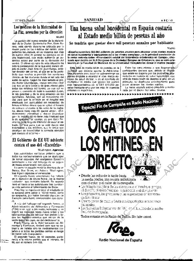 ABC MADRID 20-06-1986 página 49