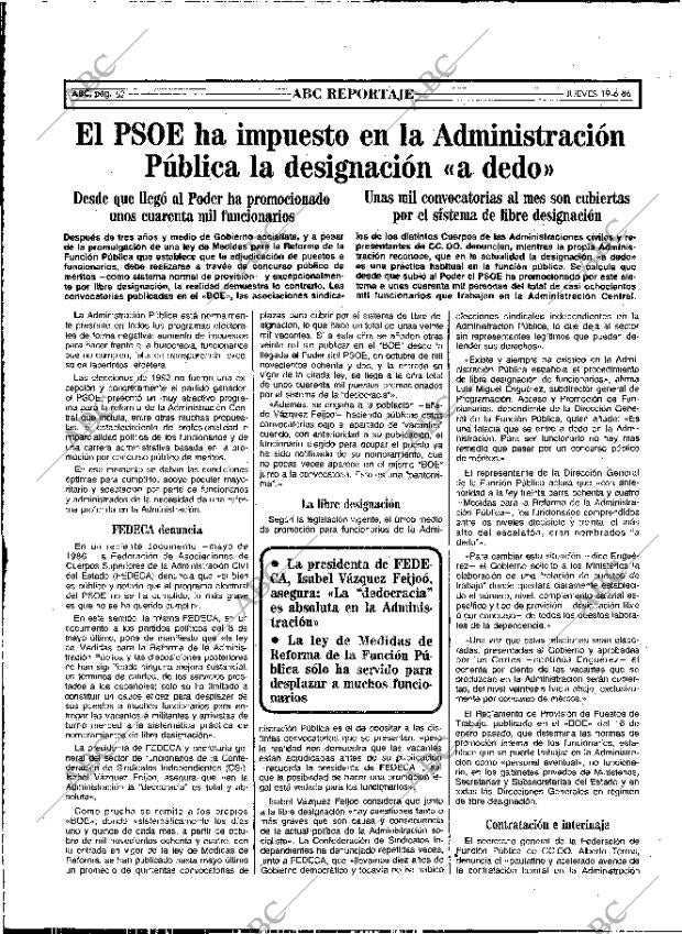 ABC MADRID 20-06-1986 página 52