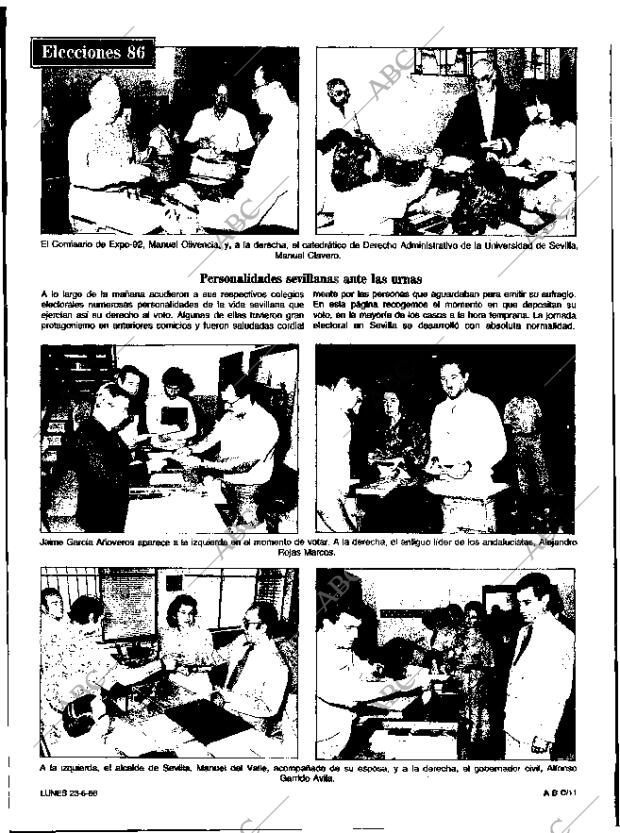 ABC SEVILLA 23-06-1986 página 11