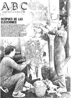 ABC MADRID 24-06-1986 página 1