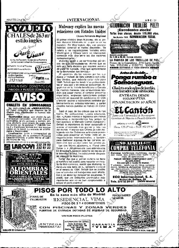 ABC MADRID 24-06-1986 página 29