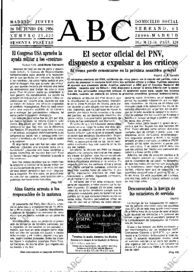 ABC MADRID 26-06-1986 página 13