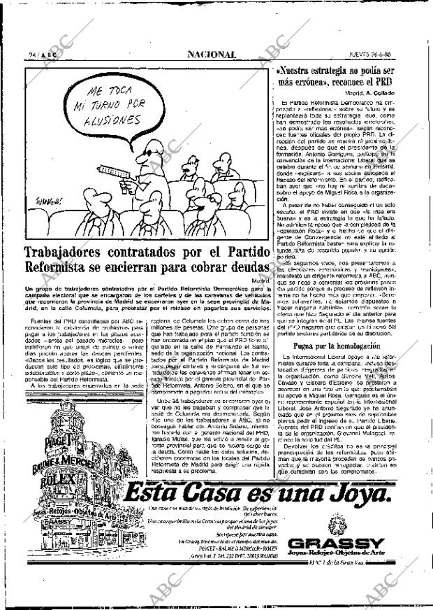 ABC MADRID 26-06-1986 página 24