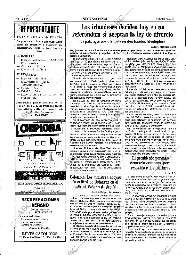 ABC SEVILLA 26-06-1986 página 28