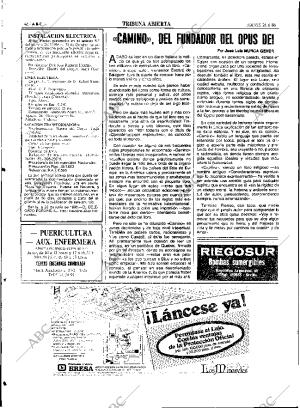 ABC SEVILLA 26-06-1986 página 46