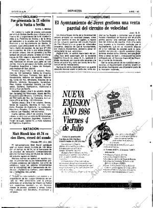 ABC SEVILLA 26-06-1986 página 63