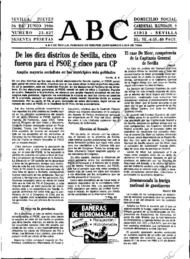 ABC SEVILLA 26-06-1986 página 9