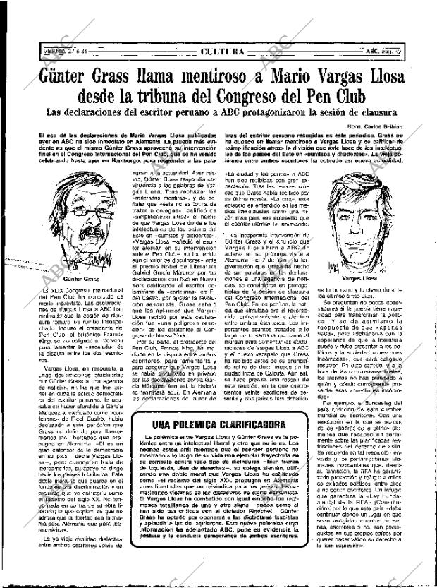 ABC MADRID 27-06-1986 página 49