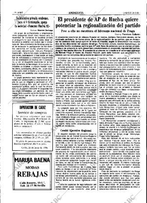 ABC SEVILLA 28-06-1986 página 28