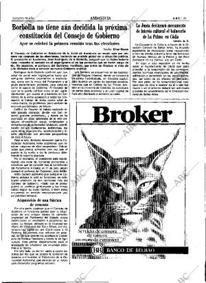 ABC SEVILLA 28-06-1986 página 29