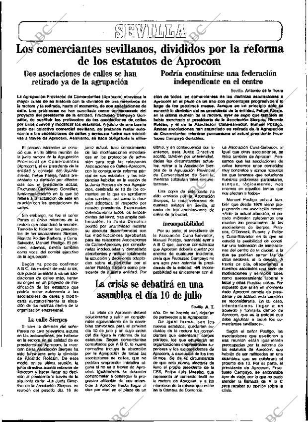 ABC SEVILLA 28-06-1986 página 33