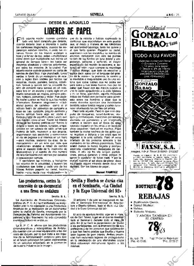 ABC SEVILLA 28-06-1986 página 35