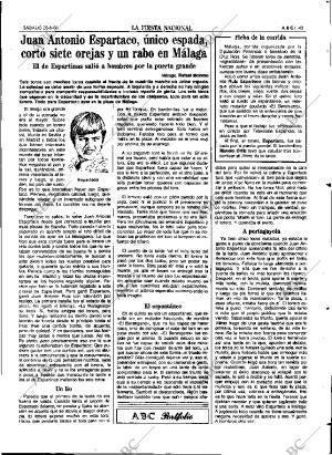 ABC SEVILLA 28-06-1986 página 43