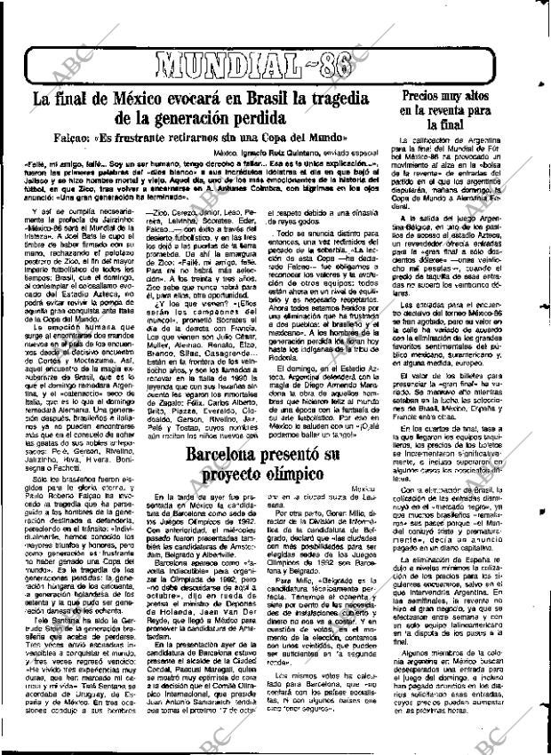 ABC SEVILLA 28-06-1986 página 49